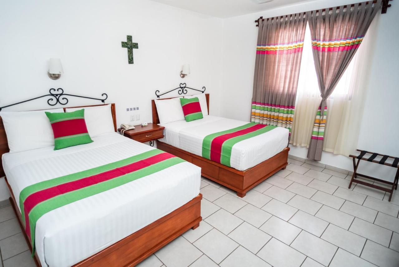 Hotel Los Olivos Spa Oaxaca Bagian luar foto