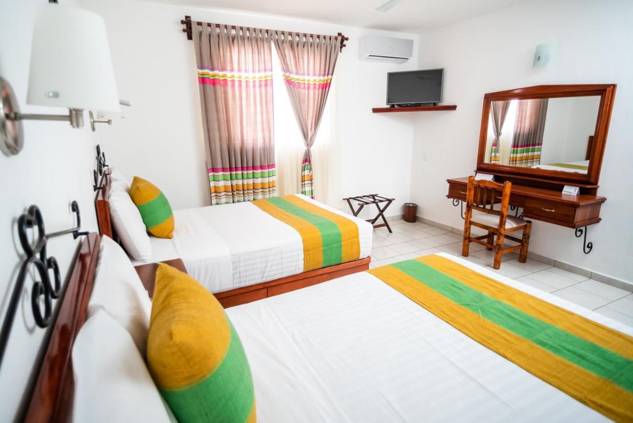 Hotel Los Olivos Spa Oaxaca Bagian luar foto