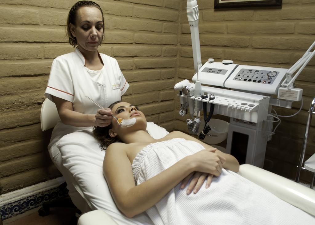 Hotel Los Olivos Spa Oaxaca Bagian luar foto