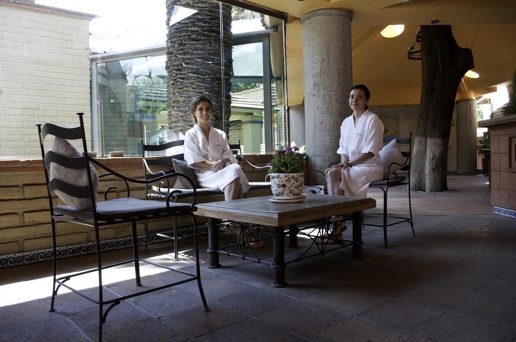 Hotel Los Olivos Spa Oaxaca Bagian luar foto